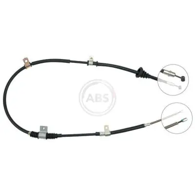 Premium Cable de accionamiento, freno de estacionamiento A.B.S. K10908